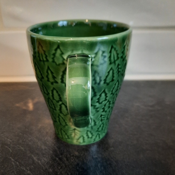 2008 Starbucks Tree Mug, Green - Picture 4 of 6